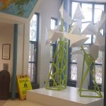 Geo Blooms, made by the students.