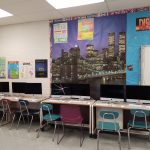 The computer lab on the 3rd floor