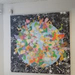 Artwork made by a group of students