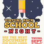Back to School Night Flyer pic